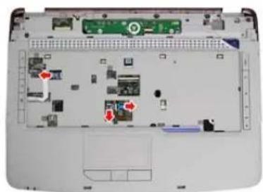 ACER Aspire 5920G Series - Removing the Keyboard and LCD Module - 6