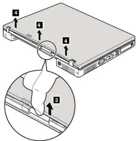 LENOVO ThinkPad T61 - LCD front bezel and LCD rear cover (LCD cover kit) - 2
