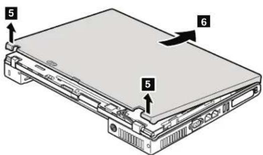 LENOVO ThinkPad T61 - LCD front bezel and LCD rear cover (LCD cover kit) - 3