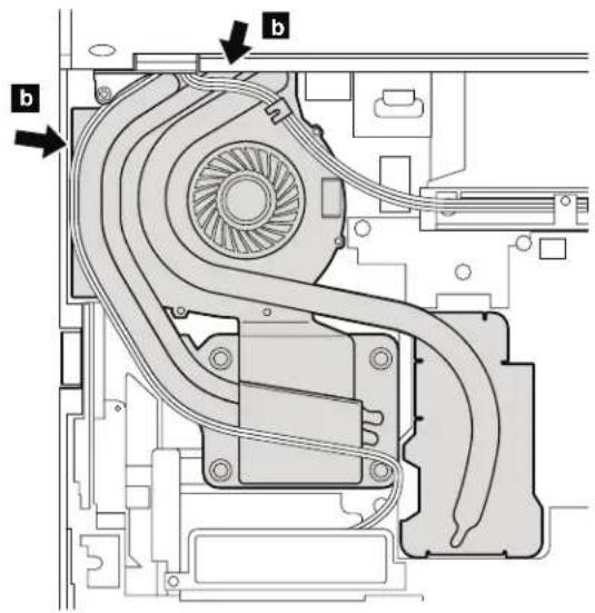 LENOVO ThinkPad T61 - Table 24. Removal steps of fan assembly (continued) - 1