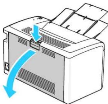XEROX Phaser 3040 - Clearing Paper Jams From the Output Tray - 1