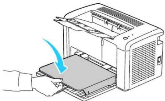XEROX Phaser 3040 - Loading Paper in the Main Tray - 2