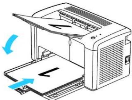 XEROX Phaser 3040 - Loading Paper for Manual 2-Sided Printing - 2