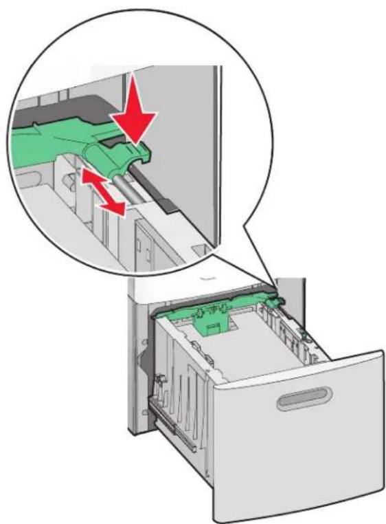 LEXMARK T652dn - Loading the 2000-sheet tray - 3