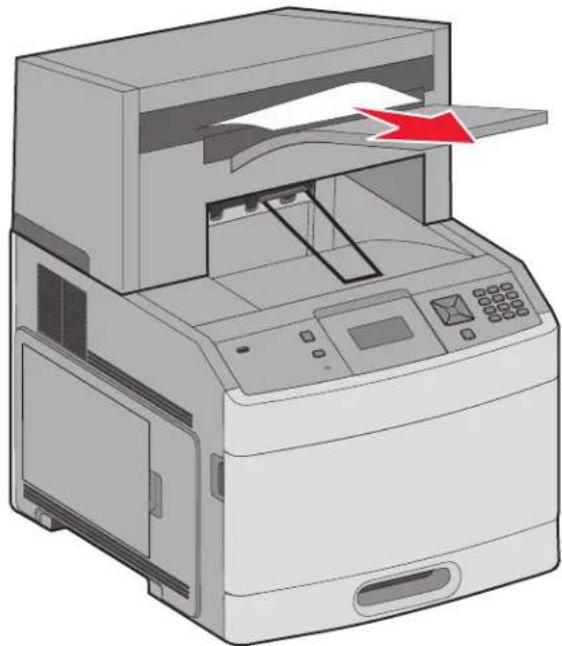 LEXMARK T652dn - paper jam - 1