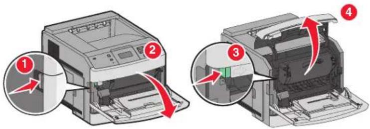LEXMARK T652dn - and 201 paper jams - 1
