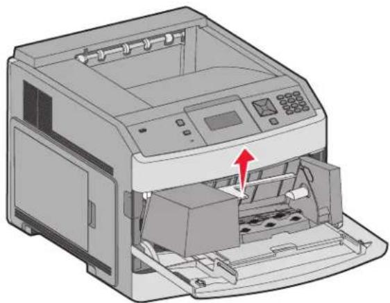 LEXMARK T652dn - Loading the envelope feeder - 1