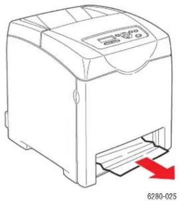 XEROX Phaser 6280N - Paper Jams in Tray 1 (MPT) - 5