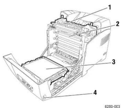 XEROX Phaser 6280N - Internal View - 1