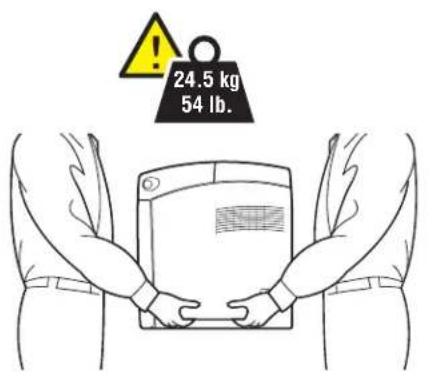 XEROX Phaser 6280N - Moving the Printer - 2