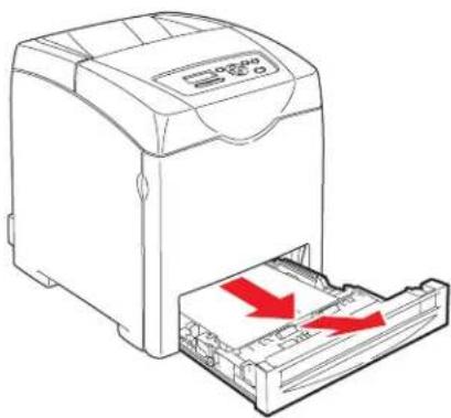 XEROX Phaser 6280N - Paper Jams in the Paper Tray - 1