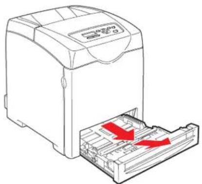XEROX Phaser 6280N - Printing Glossy Paper from Trays 2-3 - 1