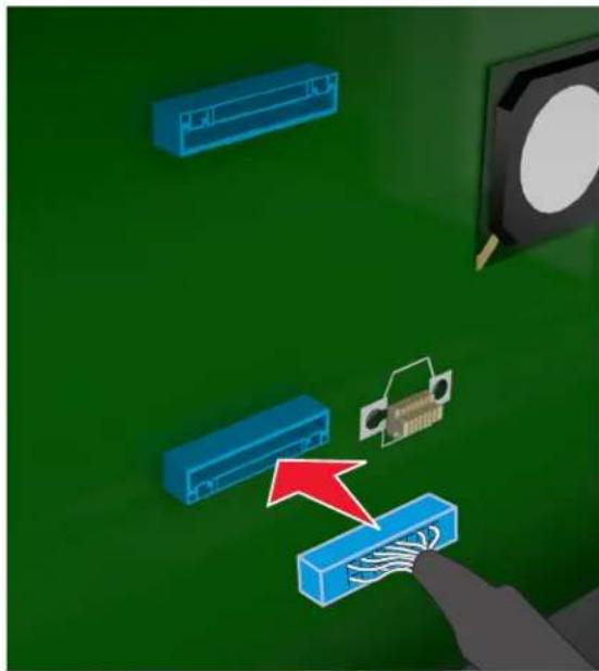LEXMARK MS510dn - Installing a printer hard disk - 5