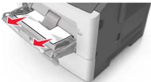 LEXMARK MS510dn - [x]-page jam, clear manual feeder. [25y.xx] - 1