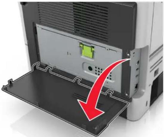 LEXMARK MS510dn - Accessing the controller board - 2