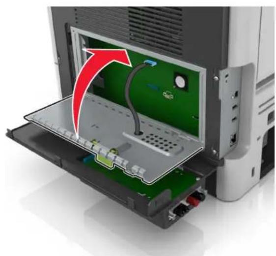 LEXMARK MS510dn - Installing an Internal Solutions Port - 15
