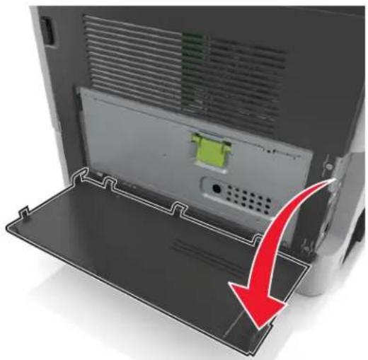 LEXMARK MS510dn - Installing an Internal Solutions Port - 2