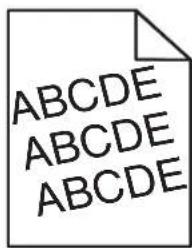 LEXMARK MS811dn - Skewed print - 1