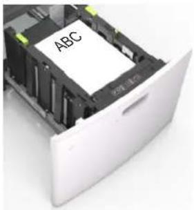 LEXMARK MS811dn - Loading A4-, letter-, legal-, Oficio-, and Folio-size paper - 8