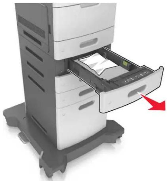 LEXMARK MS811dn - [x]-page jam, open tray [x]. [24x] - 1