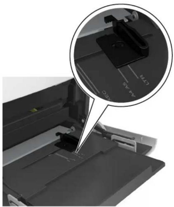 LEXMARK MS811dn - Loading the multipurpose feeder - 4