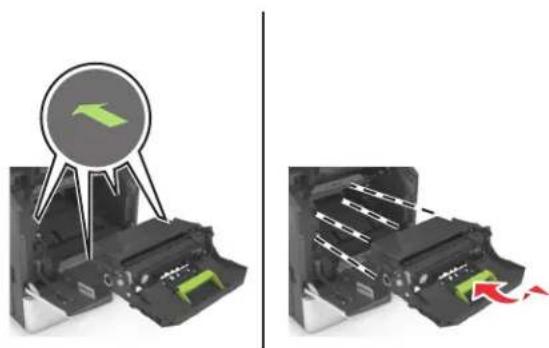 LEXMARK MS811dn - Replacing the imaging unit - 6
