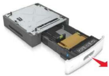 LEXMARK MS811dn - Installing optional trays - 3