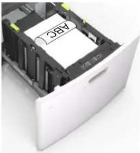 LEXMARK MS811dn - Loading A4-, letter-, legal-, oficio-, and folio-size paper - 7