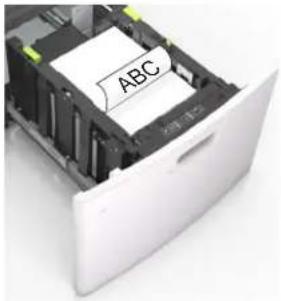 LEXMARK MS811dn - Loading A4-, letter-, legal-, oficio-, and folio-size paper - 6