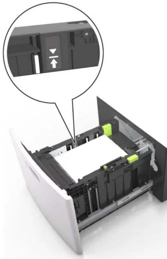 LEXMARK MS811dn - Loading A4-, letter-, legal-, oficio-, and folio-size paper - 11