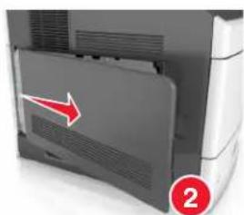 LEXMARK MS811dn - Accessing the controller board - 3