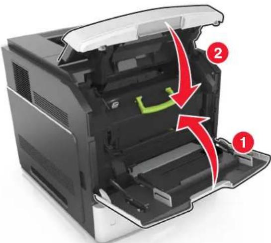 LEXMARK MS811dn - Replacing the toner cartridge - 5