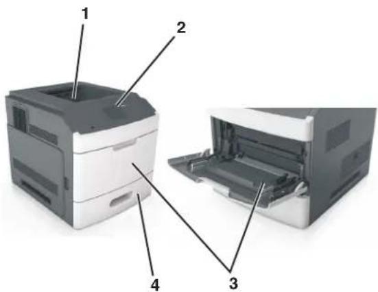 LEXMARK MS811dn - Printer configurations - 1