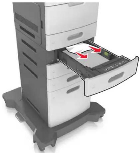 LEXMARK MS811dn - [x]-page jam, open tray [x]. [24x] - 2