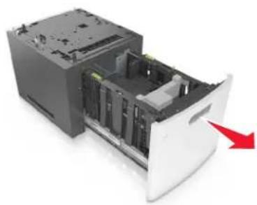 LEXMARK MS811dn - Installing optional trays - 4
