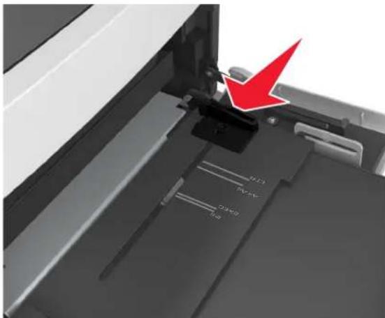 LEXMARK MS811dn - Loading the multipurpose feeder - 3