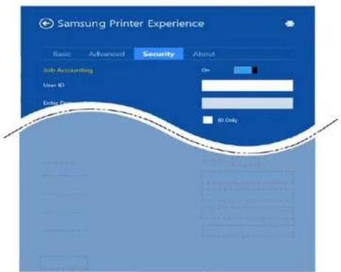 SAMSUNG ProXpress M3320ND - Security tab - 2