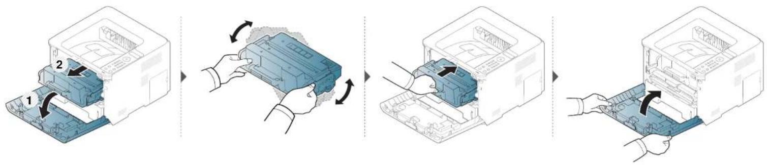 SAMSUNG ProXpress M3320ND - Redistributing toner - 1