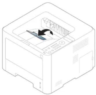 SAMSUNG ProXpress M3320ND - Using the output support - 2