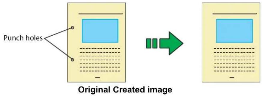 FUJITSU fi-5530C2 - Removing Punch Holes from Images - 1