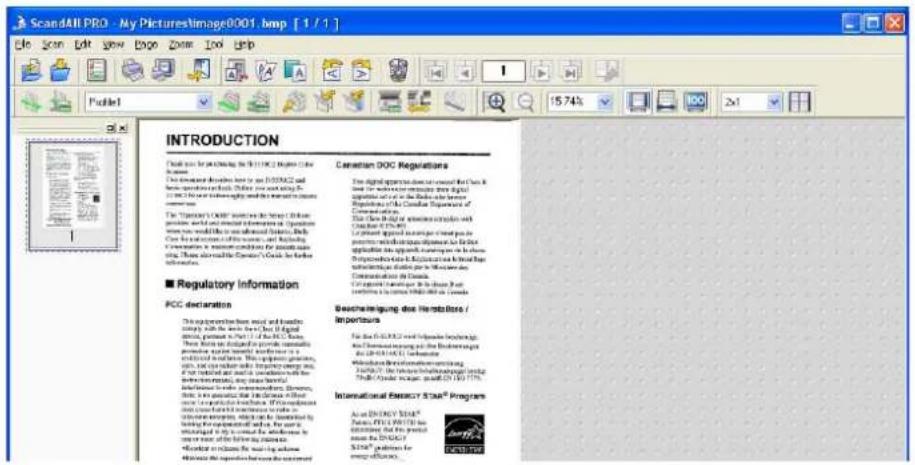 FUJITSU fi-5530C2 - Select a profile you want to use for scanning. - 2