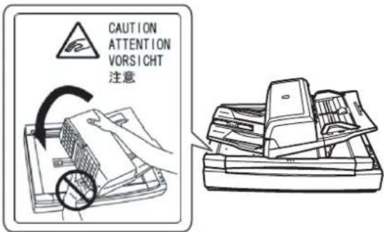 FUJITSU fi-6770 - Warning Label - 3