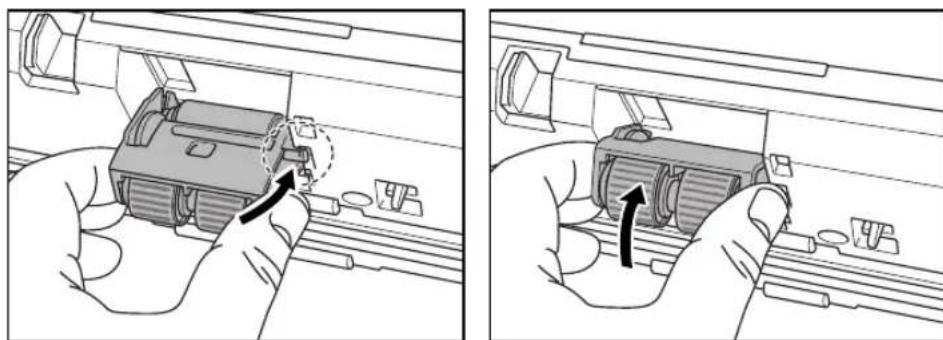 CANON imageFORMULA DR-2580C - Attaching the Roller Unit - 2