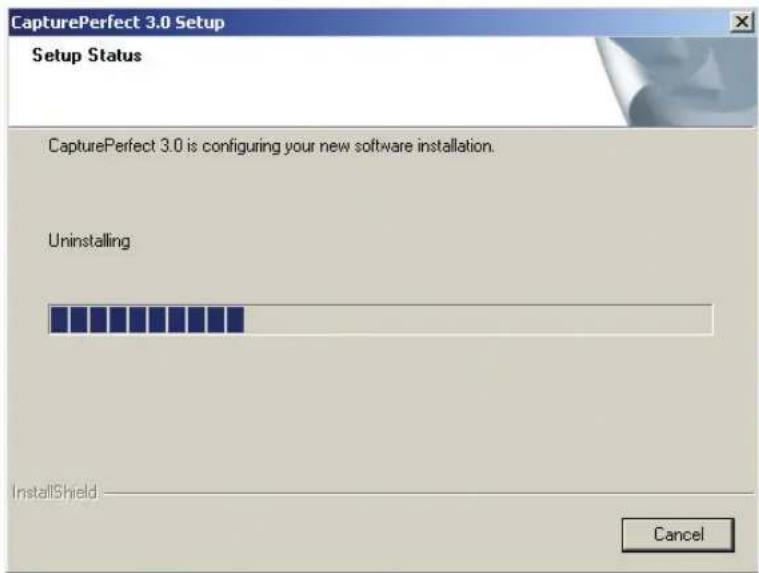 CANON imageFORMULA DR-2580C - Uninstalling CapturePerfect 3.0 - 3