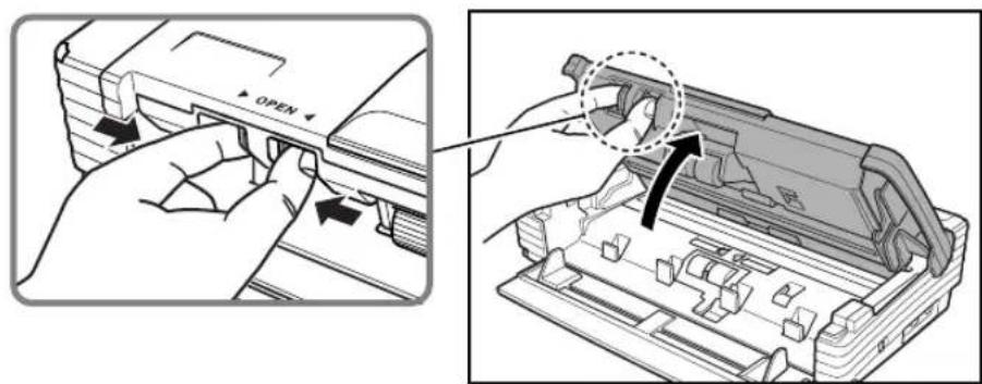 CANON imageFORMULA DR-2580C - Removing the Roller Unit - 1