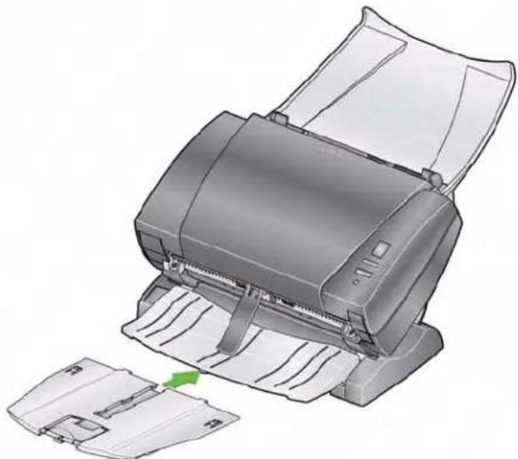 KODAK Picture Saver PS410 - Attaching the optional output tray kit - 7