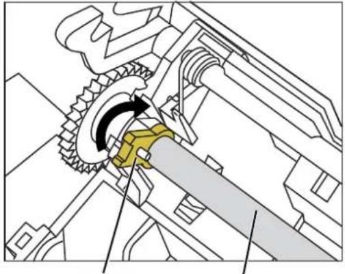 FUJITSU fi-6010N - Replacing the Pick Roller - 12