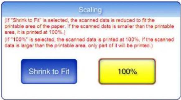 FUJITSU fi-6010N - Select the print scale of the data. - 1