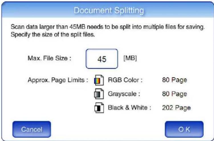 FUJITSU fi-6010N - Press the [Document Splitting] button. - 1
