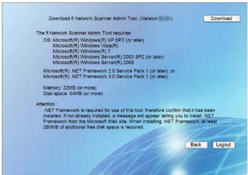 FUJITSU fi-6010N - Installing the Admin Tool - 3